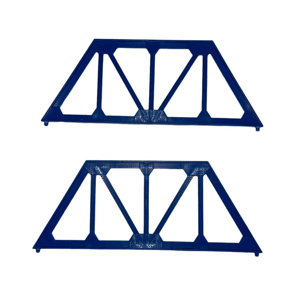 Thomas and Friends Blue Bridge Walls 2 Pieces 2009 Guilane Mattel Train Track